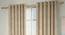 Provencia Door Curtains - Set Of 2 (Cream, 112 x 213 cm  (44" x 84") Curtain Size) by Urban Ladder - Design 1 Full View - 324675