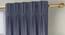 Windermere Blackout Door Curtains - Set Of 2 (Blue, 112 x 274 cm  (44" x 108") Curtain Size) by Urban Ladder - Front View Design 1 - 324734