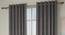 Amber Blackout Door Curtains - Set Of 2 (Brown, 112 x 274 cm  (44" x 108") Curtain Size) by Urban Ladder - Design 1 Full View - 324910