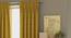 Arezzo Door Curtains - Set Of 2 (112 x 274 cm  (44" x 108") Curtain Size, HONEY) by Urban Ladder - Design 1 Full View - 325066