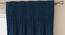 Arezzo Door Curtains - Set Of 2 (Navy Blue, 112 x 274 cm  (44" x 108") Curtain Size) by Urban Ladder - Front View Design 1 - 325189