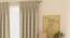 Arezzo Door Curtains - Set Of 2 (112 x 274 cm  (44" x 108") Curtain Size, OYSTER) by Urban Ladder - Design 1 Full View - 325204