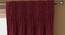 Arezzo Door Curtains - Set Of 2 (112 x 274 cm  (44" x 108") Curtain Size, PLUM) by Urban Ladder - Front View Design 1 - 325227