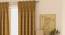 Arezzo Door Curtains - Set Of 2 (Sand, 112 x 213 cm  (44" x 84") Curtain Size) by Urban Ladder - Design 1 Full View - 325237