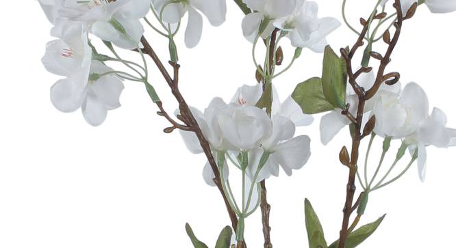 Debra Artificial Flower (White) by Urban Ladder - Cross View Design 1 - 325400