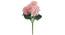 Judy Artificial Flower (Pink) by Urban Ladder - Front View Design 1 - 325403