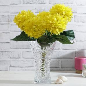 Indoor Plants Design Yellow Plastic  Artificial Flower