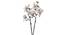 Rosa Artificial Flower (White) by Urban Ladder - Front View Design 1 - 325460
