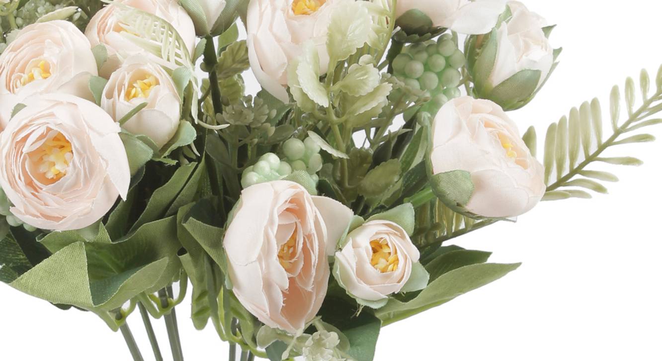 Gray Artificial Flower Urban Ladder