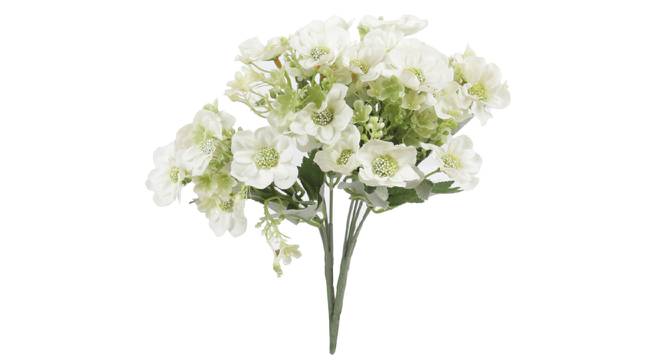 Janice Artificial Flower (White) by Urban Ladder - Front View Design 1 - 325534