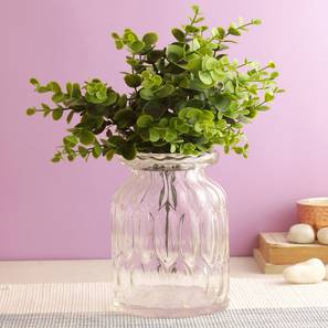 Indoor Plants Design Green Plastic  Artificial Flower