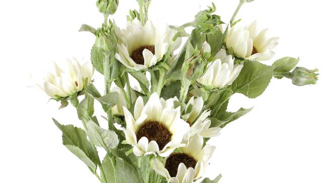 Terrie Artificial Flower (White) by Urban Ladder - Cross View Design 1 - 325559
