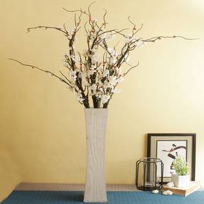 Artificial Flowers Design White Plastic  Artificial Flower