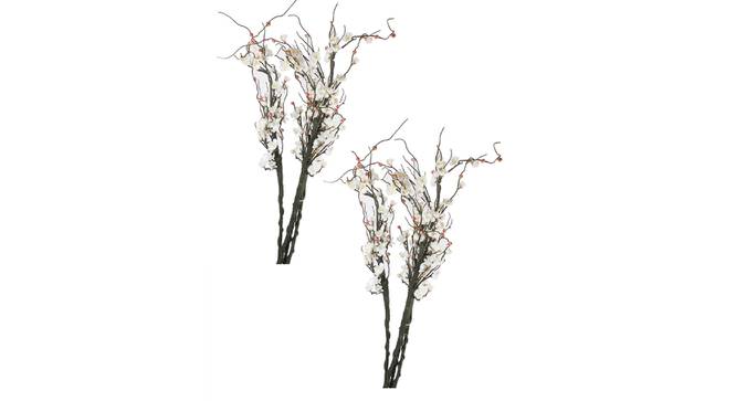 Theresa Artificial Flower (White) by Urban Ladder - Front View Design 1 - 325571