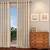 Rustic sheer door curtains   set of 2 cream 7 ft lp
