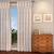 Rustic sheer door curtains   set of 2 ivory 9 ft lp