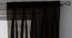 SE Sheer Window Curtains - Set Of 2 (Dark Brown, 112 x 152 cm  (44" x 60") Curtain Size) by Urban Ladder - Design 1 Top Image - 325897