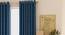 Arezzo Door Curtains - Set Of 2 (Navy Blue, 112 x 213 cm  (44" x 84") Curtain Size) by Urban Ladder - Design 1 Full View - 325920