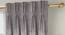 Simone Door Curtains - Set Of 2 (Grey, 112 x 213 cm  (44" x 84") Curtain Size) by Urban Ladder - Design 1 Top Image - 325969