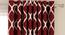 Taj Window Curtains - Set Of 2 (Brick Red, 112 x 152 cm  (44" x 60") Curtain Size) by Urban Ladder - Design 1 Top Image - 326047