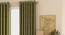 Arezzo Door Curtains - Set Of 2 (112 x 274 cm  (44" x 108") Curtain Size, SEAWEED) by Urban Ladder - Design 1 Full View - 326088