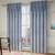 Tonino door curtains   set of 2 blue 7 ft lp