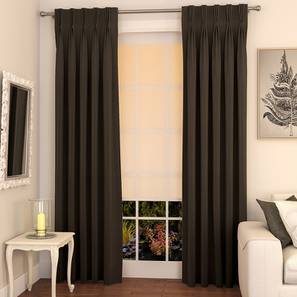 Home Decor In Noida Design Brown Polyester Door Curtain