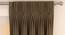 Matka Door Curtains - Set Of 2 (Coffee, 112 x 274 cm  (44" x 108") Curtain Size) by Urban Ladder - Front View Design 1 - 326401