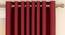 Matka Door Curtains - Set Of 2 (Crimson Red, 112 x 274 cm  (44" x 108") Curtain Size) by Urban Ladder - Front View Design 1 - 326425