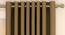 Matka Door Curtains - Set Of 2 (112 x 274 cm  (44" x 108") Curtain Size, Khaki) by Urban Ladder - Front View Design 1 - 326473