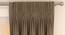 Matka Door Curtains - Set Of 2 (Mocha, 112 x 274 cm  (44" x 108") Curtain Size) by Urban Ladder - Front View Design 1 - 326503