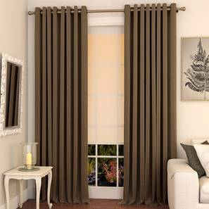 Home Linen In Thane Design Coffee Polyester Window Curtain