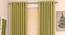 Matka Window Curtains - Set Of 2 (Lime Green, 112 x 152 cm  (44" x 60") Curtain Size) by Urban Ladder - Design 1 Full View - 326757