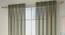 Vegas Sheer Door Curtains - Set Of 2 (Lime Green, 112 x 274 cm  (44" x 108") Curtain Size) by Urban Ladder - Front View Design 1 - 327265