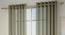 Vegas Sheer Door Curtains - Set Of 2 (Lime Green, 112 x 274 cm  (44" x 108") Curtain Size) by Urban Ladder - Front View Design 1 - 327268
