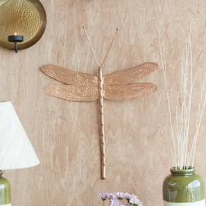 Dragonfly wall decor copper lp
