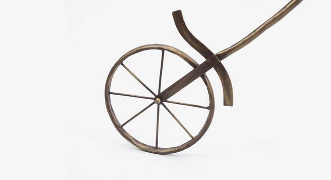Retro cycle wall décor (Dark ant. Gold) by Urban Ladder - Design 1 Top View - 327460