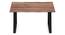 Aquila Live Edge 6 Seater Dining Table (Teak Finish) by Urban Ladder - Front View Design 1 - 327470