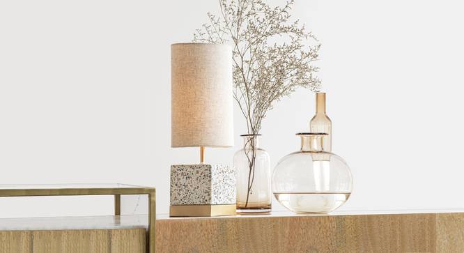 SPECKLE TABLE LAMP SQUARE (Black Finish) by Urban Ladder - Design 1 Details - 327908