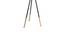 Rhea Floor Lamp Black (Black Finish) by Urban Ladder - Design 1 Top View - 327929