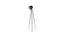 Rhea Floor Lamp Black (Black Finish) by Urban Ladder - Front View Design 1 - 327930