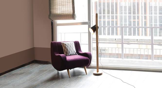 Java  Floor Lamp (Black Finish) by Urban Ladder - Design 1 Top View - 327948
