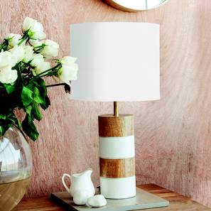 Athena  table lamp white lp