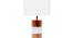 Athena  Table Lamp White (Black Finish) by Urban Ladder - Front View Design 1 - 327987