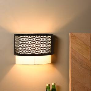 Wall Lights Collections In Goa Design Oman  Wall Lamp (Black Finish)