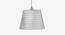 Rhombus  Hanging Lamp Grey (Black Finish) by Urban Ladder - Front View Design 1 - 328005