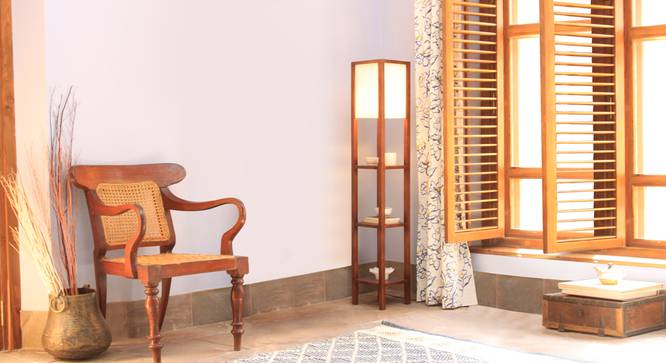 Millan  Floor Lamp (Black Finish) by Urban Ladder - Design 1 Details - 328013