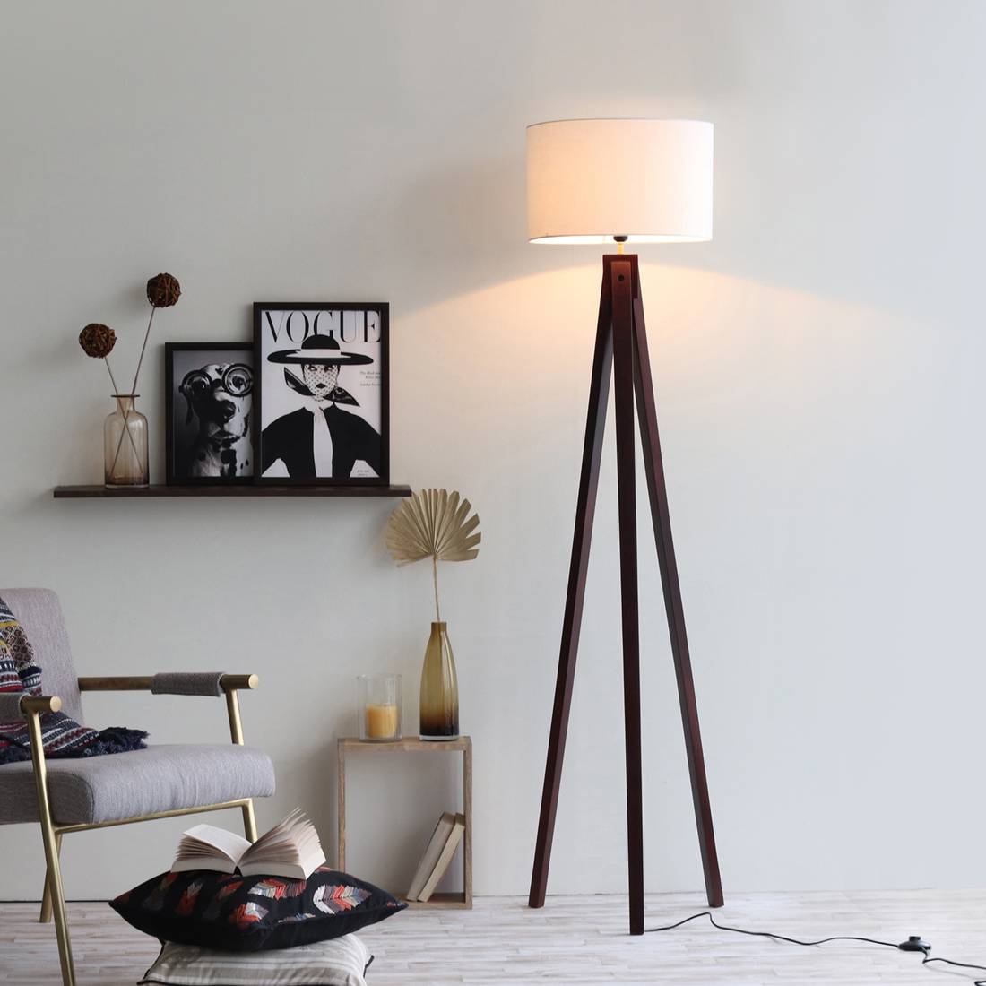 Floor Lamps Comtemporary, Free Standing Table Lamps