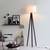 Zetta  floor lamp walnut kd lp