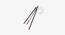 Zetta  Floor Lamp Walnut KD (Black Finish) by Urban Ladder - Design 1 Close View - 328021